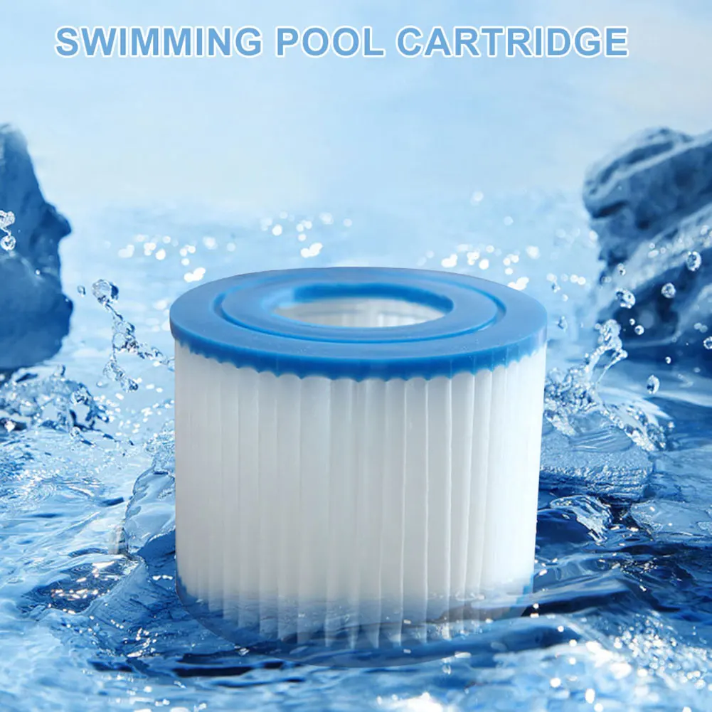 1-10PCS Replacement Swimming Pool Filter Fit for Flowclear Size VI Filter Cartridge Lay-Z-Spa-Miami Vegas Palm Springs