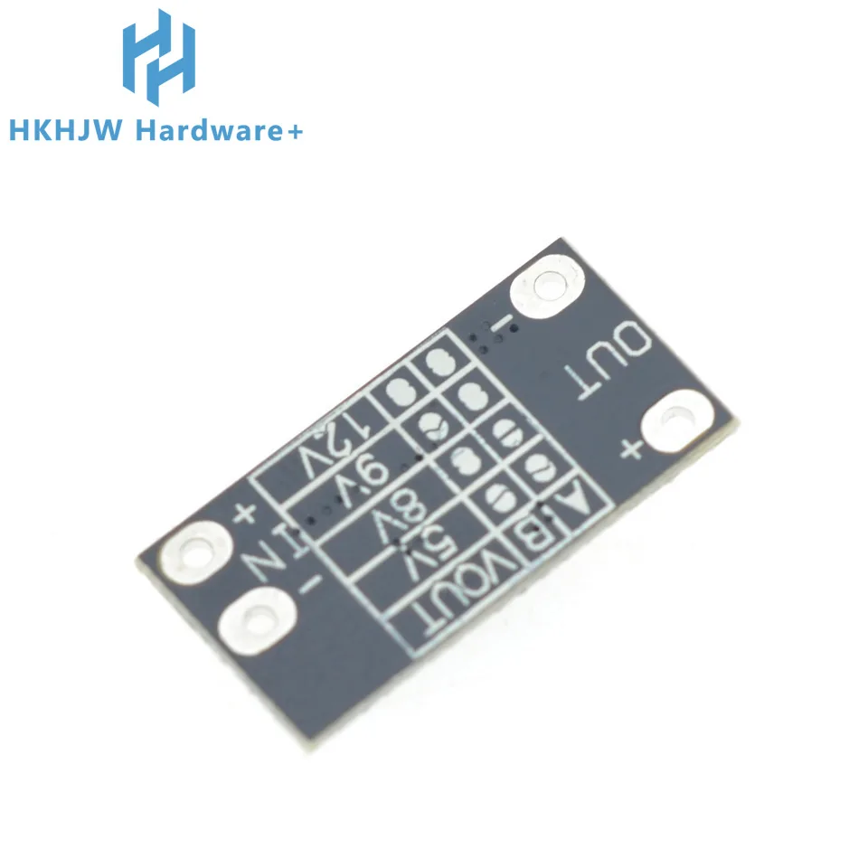 1–100 Stück 3,7 V bis 12 V Mini-DC-DC-Boost-Modul unterstützt 5 V/8 V/9 V/12 V Ausgang, Lithium-Batterie-Boost