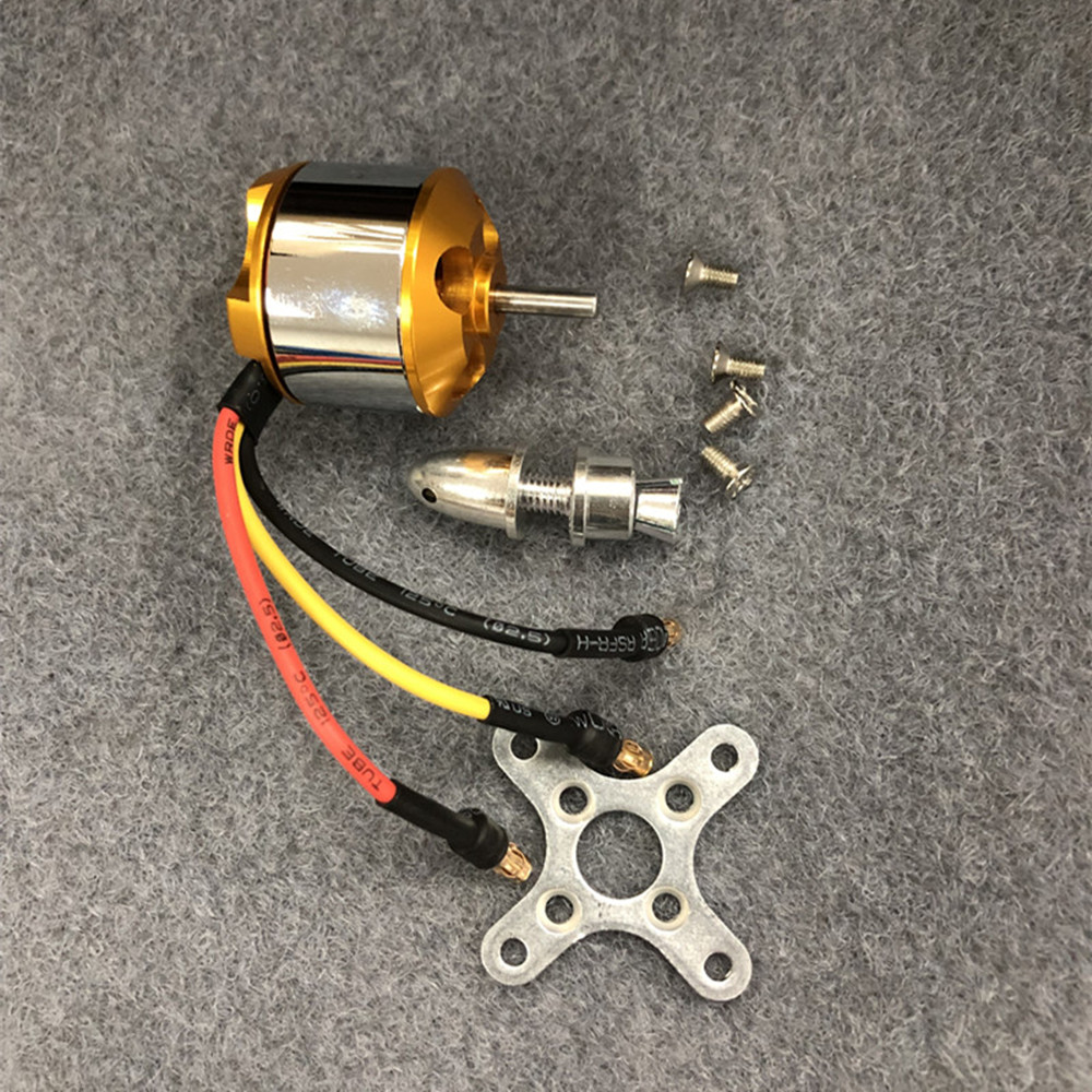 1pcs A2212 Brushless Motor 930/1000/1200/1400/1800/2200/2450/2700KV For RC Aircraft Plane Multi-copter Brushless Outrunner Motor