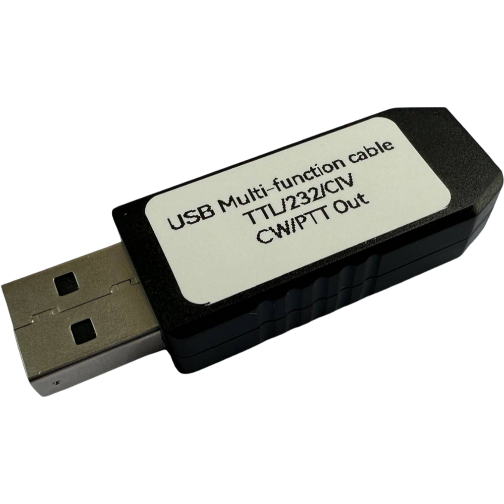 USB-Rig-Steuerung für ttl, rs232, CI-V/cat und eine ptt/cw-Steuerung ch340 für yaesu icom