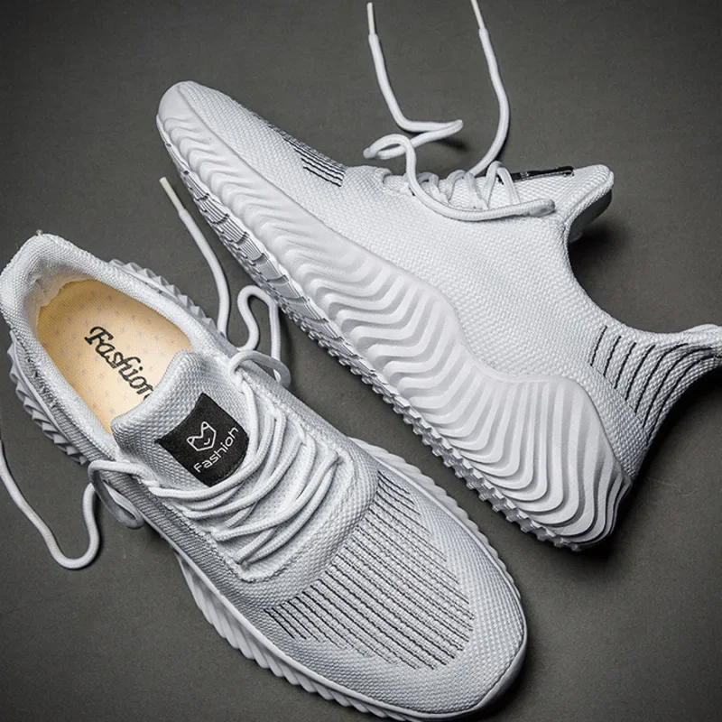 Zapatillas de deporte para hombre, zapatillas blancas para caminar y correr, zapatos informales para hombre, zapatillas de deporte para hombre de talla grande 49, Tenis Masculino