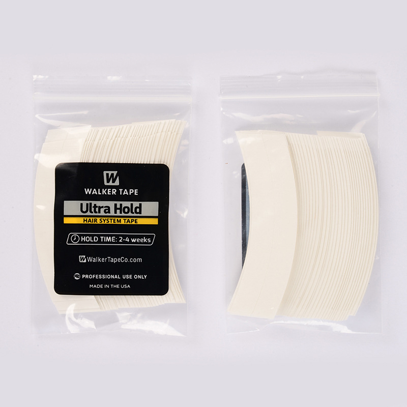 36 teile/los Weiß Ultra Hold Klebeband Perücke Doppelseitiges Klebeband Für Toupet/Spitze Perücke Haar Klebeband