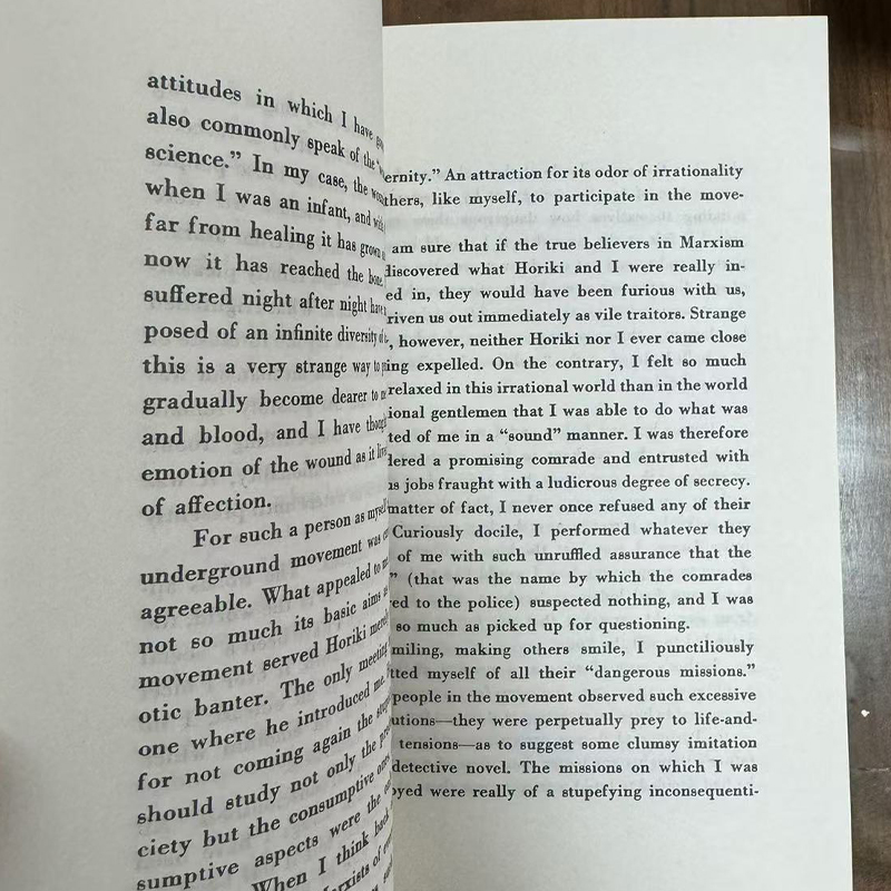 Kein längerer Mensch von Osamu Dazai auf englischem Papier