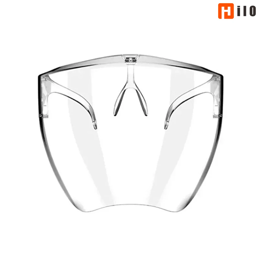 Occhiali protettivi per il viso Occhiali da sole Maschera protettiva trasparente antispruzzo antiappannamento Occhiali da sole di sicurezza coperti a pieno facciale