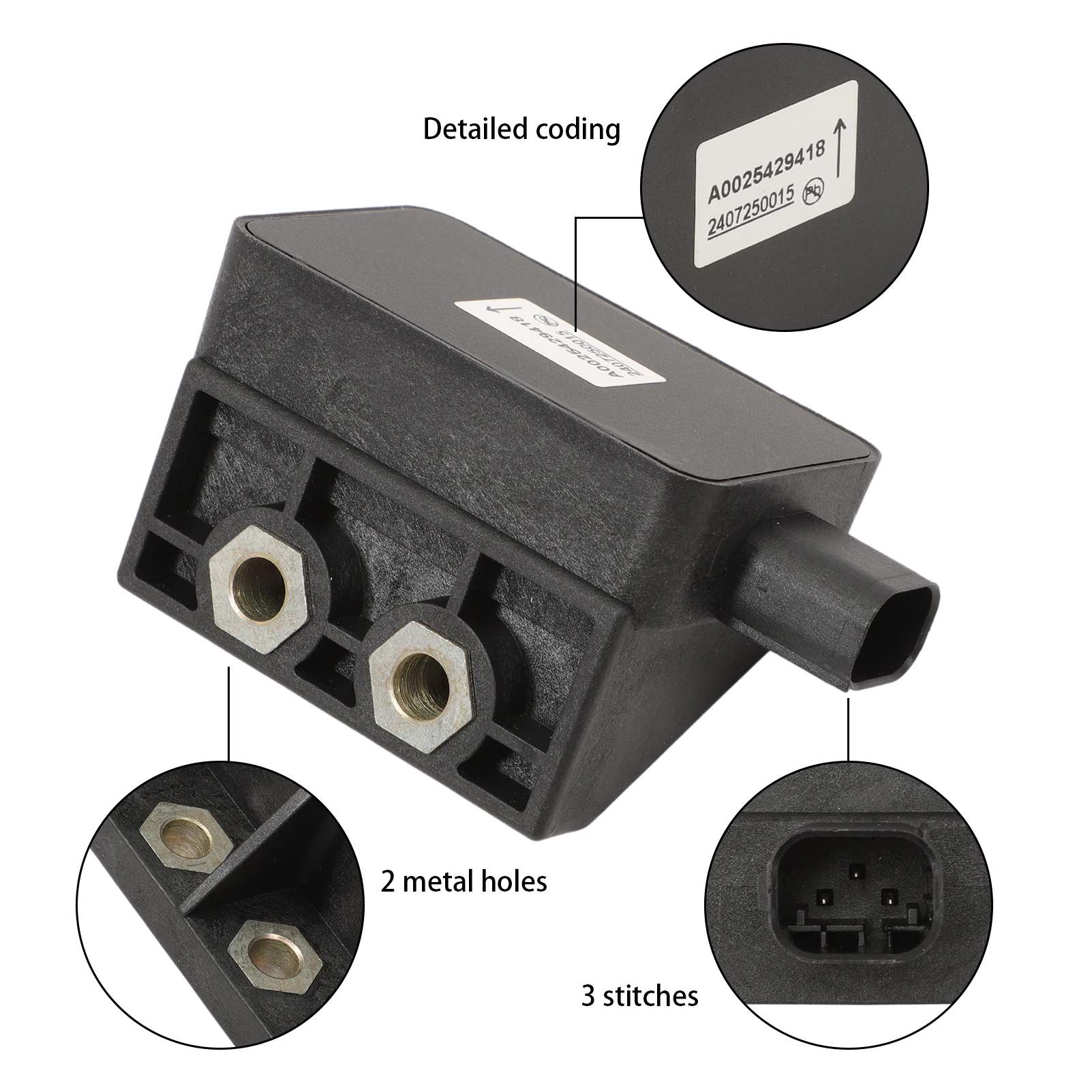 Sensor de velocidad de curvatura Control de tracción Sensor de velocidad de rotación para Clase C Coupe CL203 C220 Sensor CDI A 0025429418