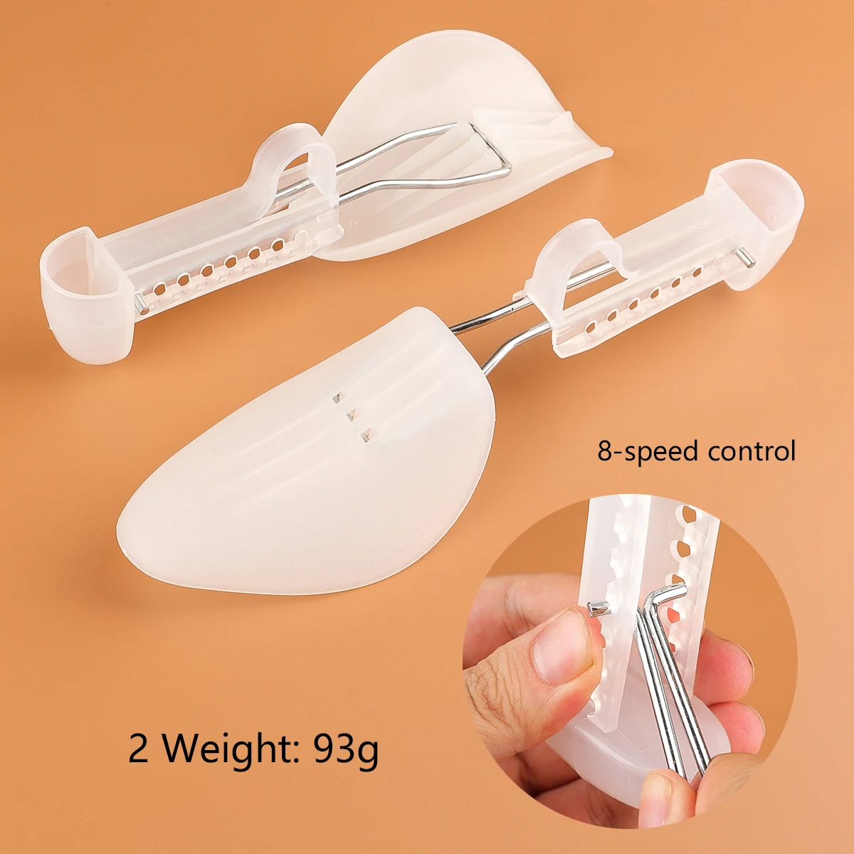 1 para plastikowe drzewo do butów Shaper kształty nosze regulowane dla kobiet mężczyzn moda unisex drzewo do butów Boot Shaper Anti-deformacja