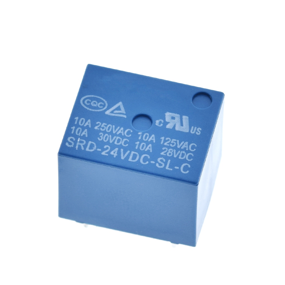 Rơ Le SRD-03VDC-SL-C SRD-05VDC-SL-C SRD-06VDC-SL-C SRD-09VDC-SL-C SRD-12VDC-SL-C 3V 5V 6V 9V 12V 24V 48V 10A 250VAC 5PIN