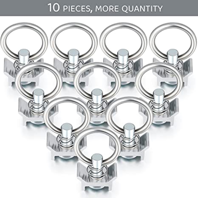 Ferramenta fixação pista anel reboques companhias aéreas forma L para serviço pesado