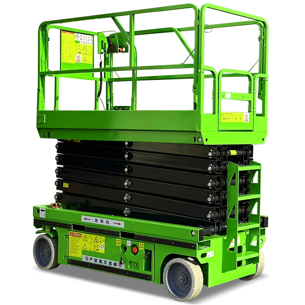 Platform Electric Hydraulic Table Lifting Equipment Tracked Self Propelled Scaffolding Ladder Aerial Work Crawler Scissor Lift