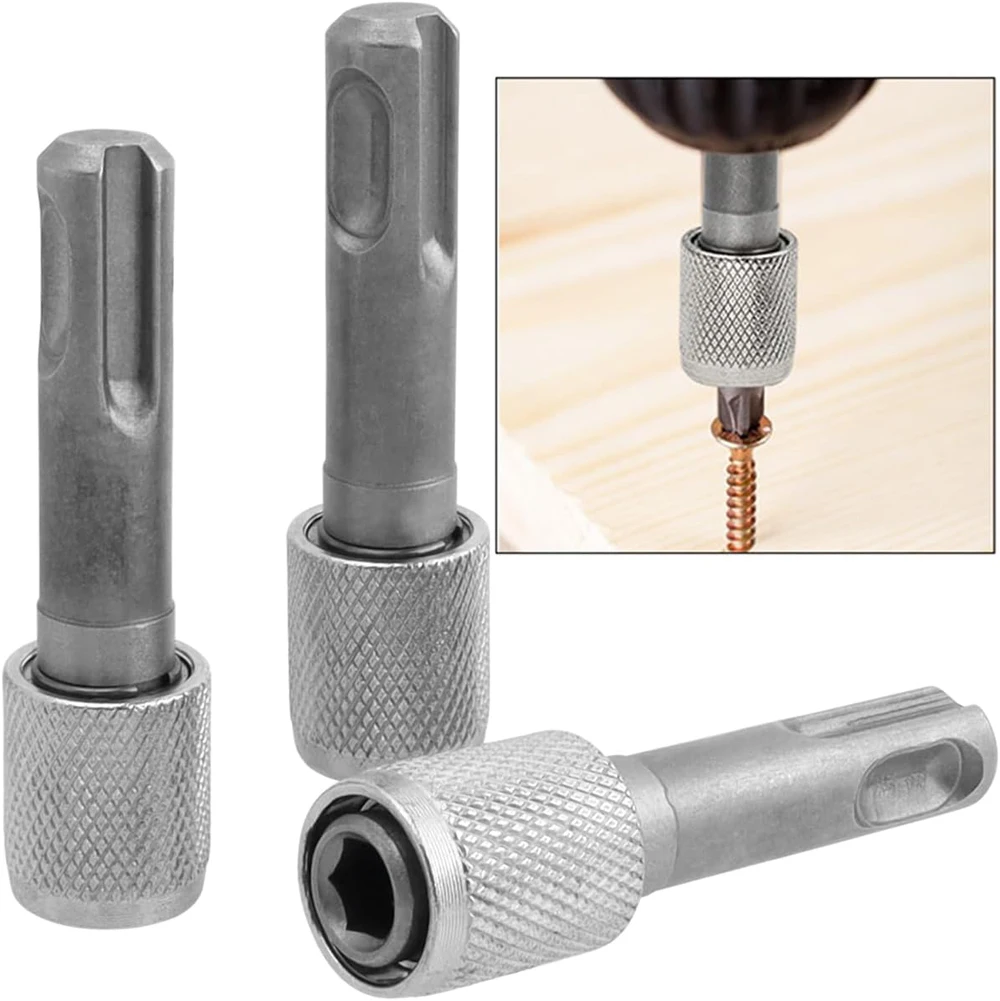 Manga de biela de conversão de martelo elétrico sds haste redonda 1/4 hex haste adaptador conversor adaptador de cabeça de broca de impacto