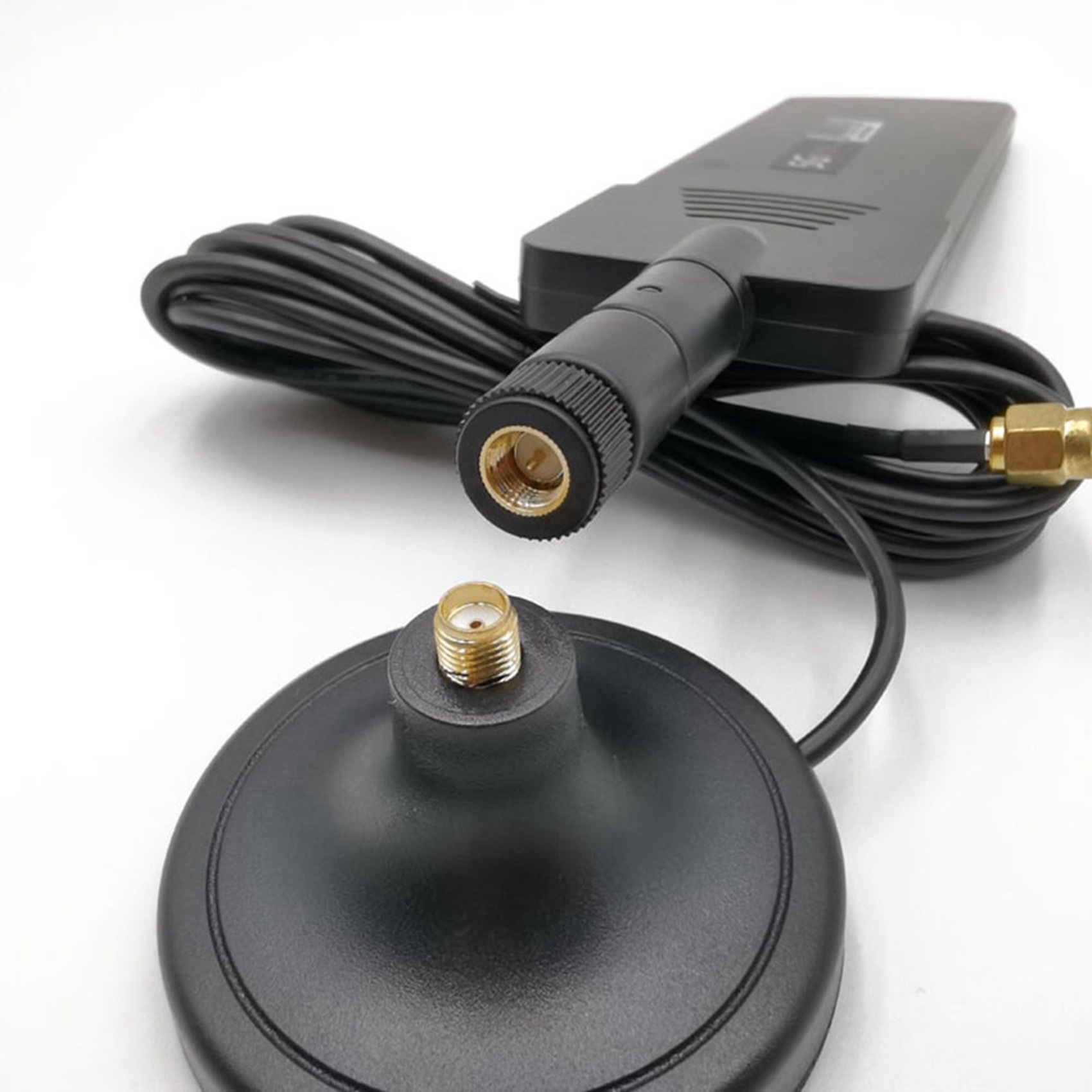 柔軟な折りたたみ式ワイヤレスルーター,高ゲイン信号ブースター,wifiアンテナ,黒,a,600-6000mhz,2g,3g,gsm,gprs,4g,5g,40 dbi lte、最新