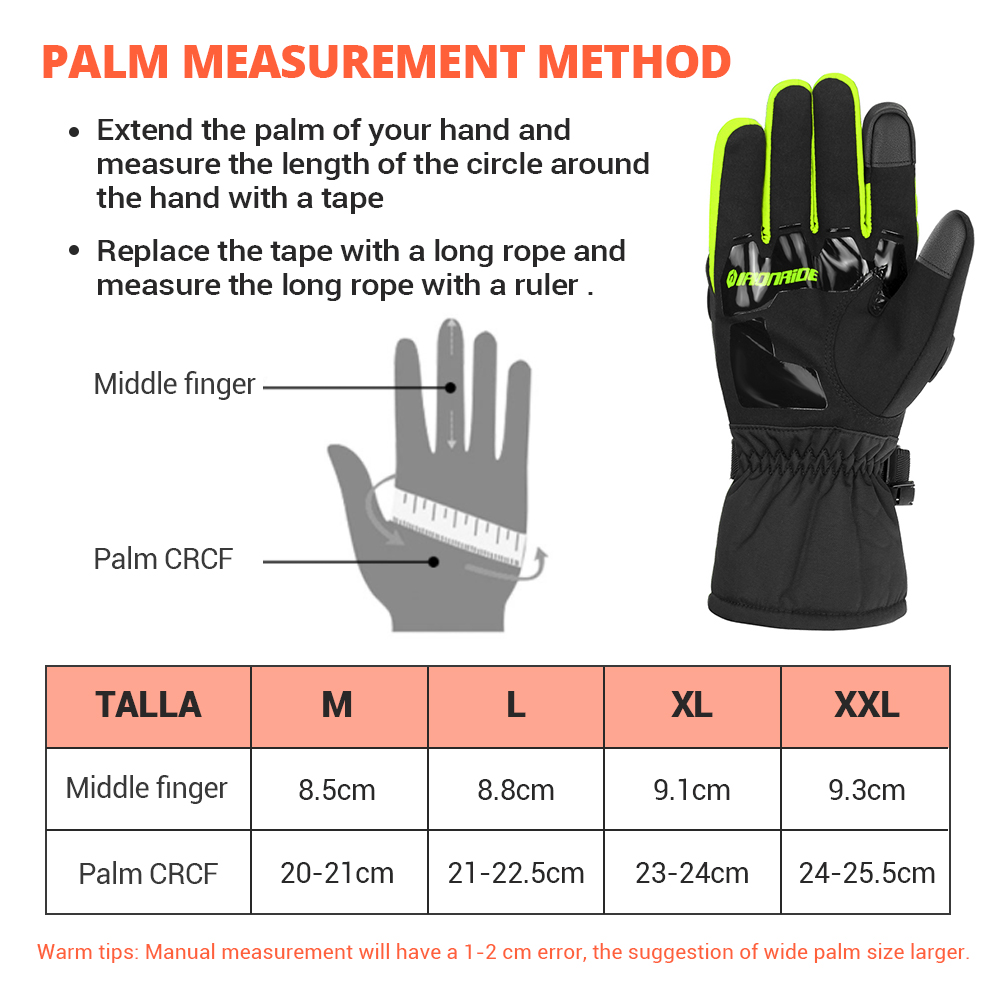 Motorcycle Gloves Touch Screen Protective Winter Motorbike Waterproof Windproof Riding Motocross Gloves for Men