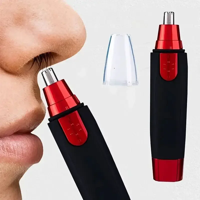 Recortador de pelo inalámbrico para nariz y orejas, afeitadora indolora para el cuidado Facial y de cejas, limpieza de nariz y orejas