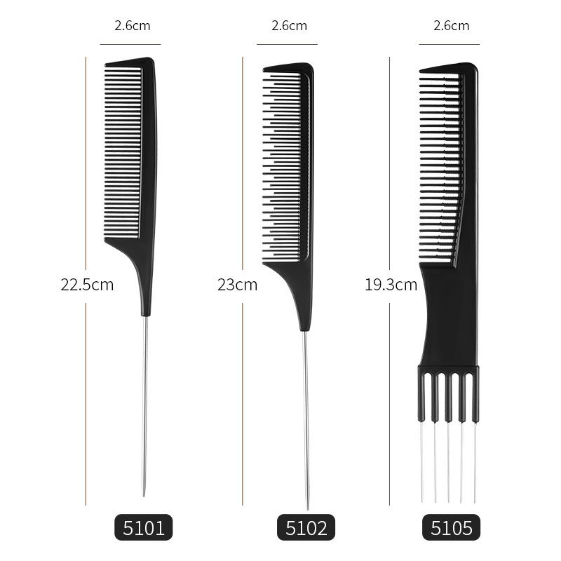 1/3pcs Hair Comb Brush Hair Smoothing Comb Professional Brush Portable Fluffy Hairdressing Comb Anti Static Styling Tools