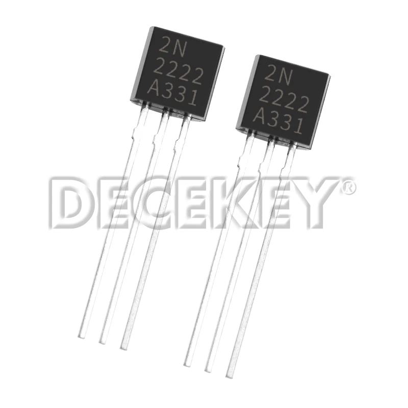 50/100PCS Transistor Kit 2N2222 TO92 NPN 30v 800MA Transistoren Elektronische kit