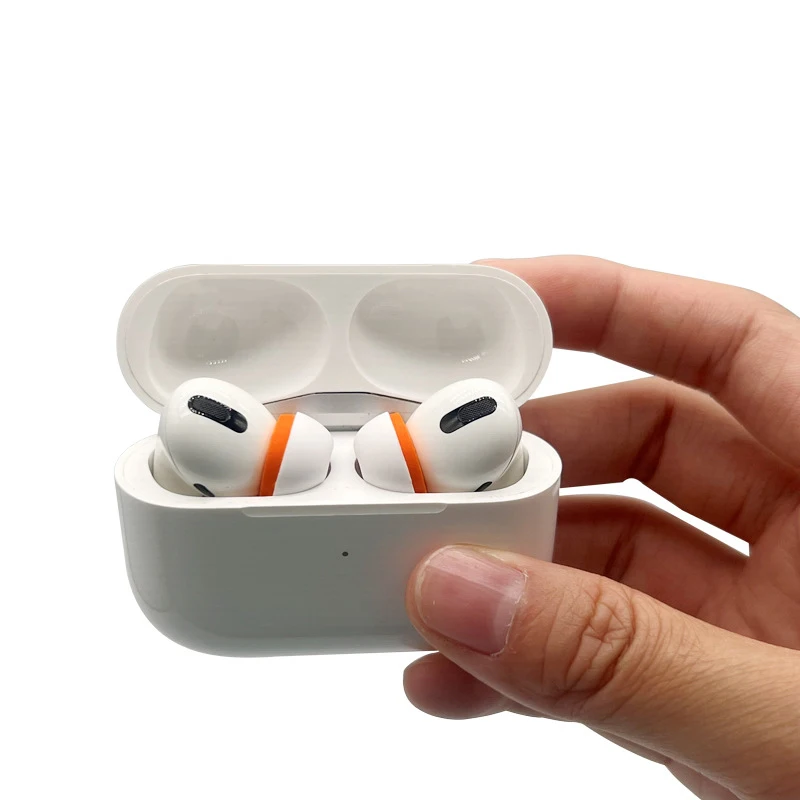 Cuscinetti auricolari in Memory Foam per Airpods Pro auricolari Bluetooth Wireless tappi per auricolari in Silicone auricolari auricolari 2 pz/paia
