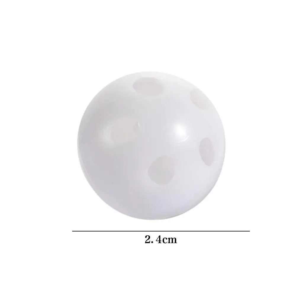 10Pcs 24mm Funny Plastic Round Doll Noise Maker Squeaker Rattle Bell Balls Insert Replace Dog Cat Baby DIY Craft Toy Accessories