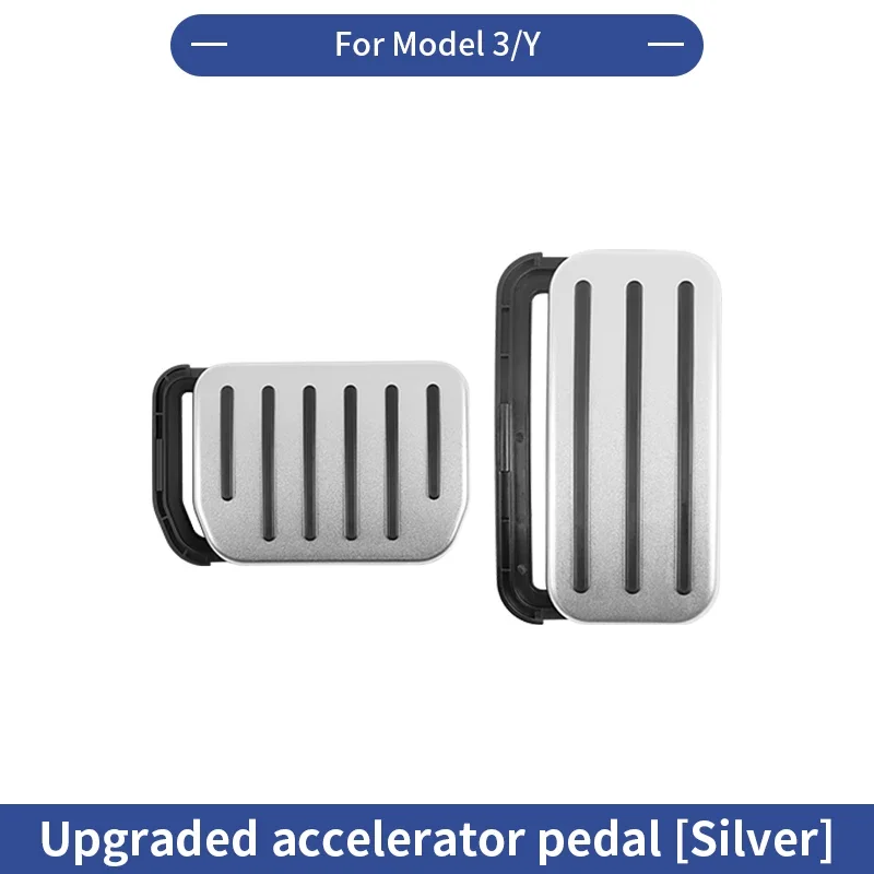 Für Tesla Model Y 2021–2025, Startmodell 3, Highland Accelerator, Bremspedal, rutschfeste Fußabdeckung, Ruhepolster, Verkleidungszubehör