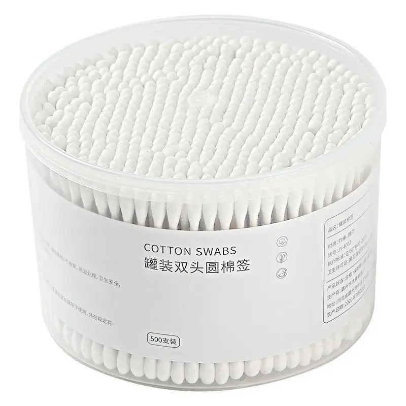 Multi-Purpose Disposable Cotton Swabs for Makeup Removal and Ear Cleaning