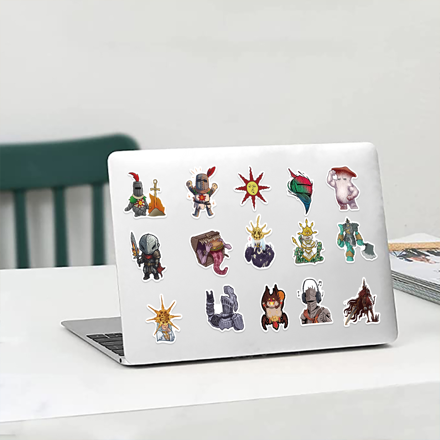 50 個ダークソウルスクラップブックステッカー DIY 日記ノートパソコンの荷物スケートボード落書きデカール楽しいスタイリッシュなクラシックおもちゃ