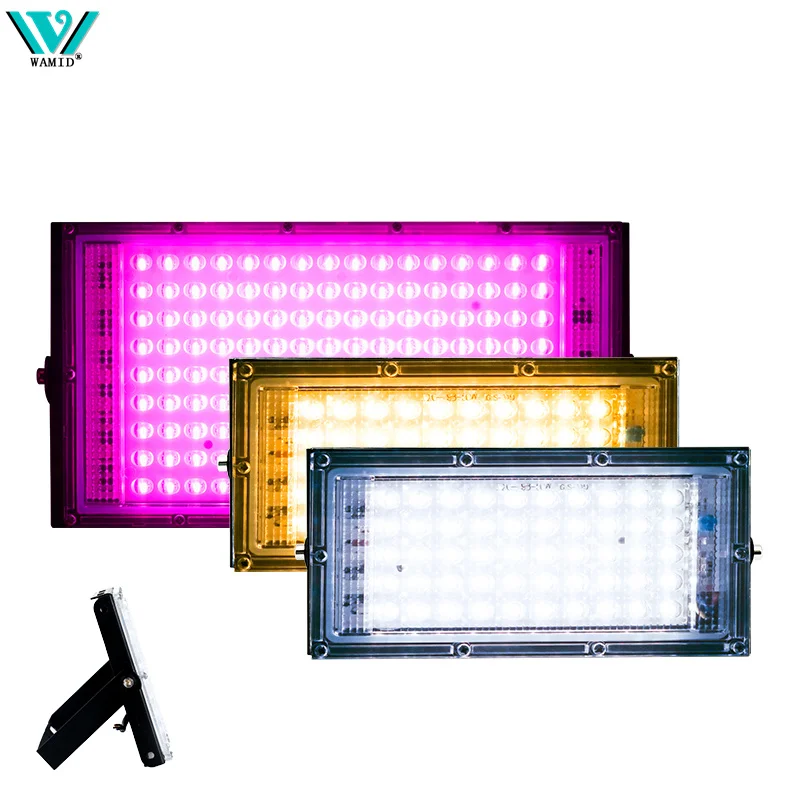 LED Wachsen Licht Indoor Kultur Lampe Led Volle Spektrum 220V 50W 100W Flutlicht Phyto Licht Gewächshaus Samen blume Wachsen Beleuchtung