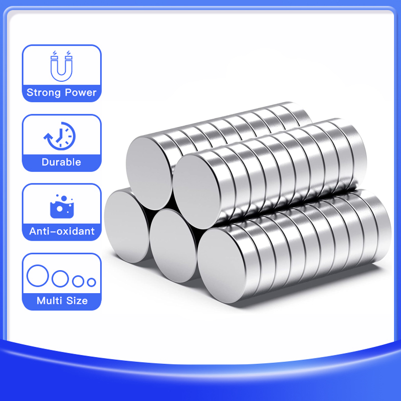 Super Powerful Magnet Round Disc Strong Magnet for Fridge Home Office Craft 5x2 6x2 8x2 10x3 12x3 15x2