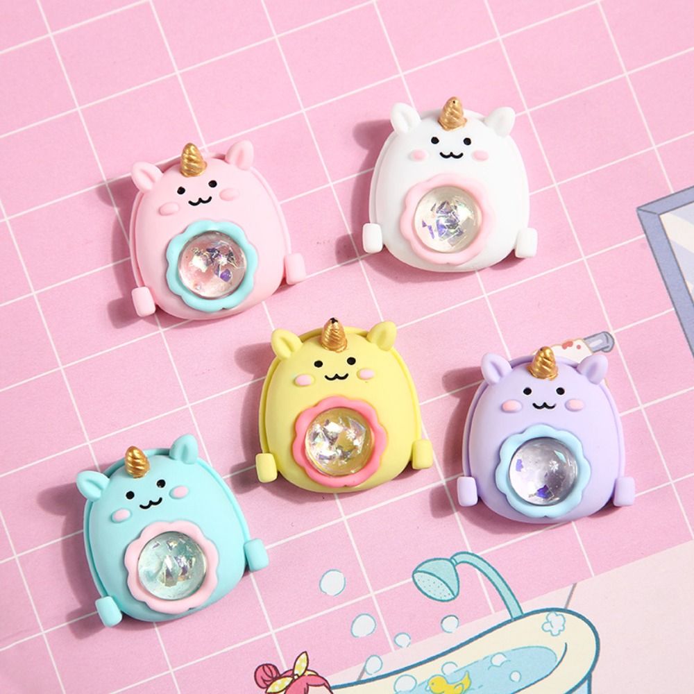 Миниатюрная сумка с мультяшными животными для кукольного домика, цветная сумка на плечо для куклы, пластиковая милая плюшевая сумка для куклы, аксессуары для шарнирных кукол