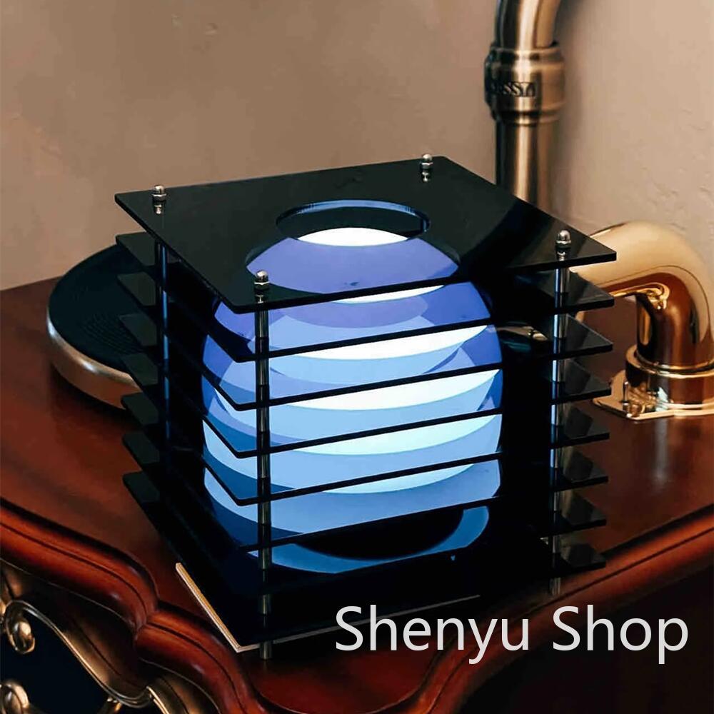 16-цветная перезаряжаемая настольная лампа для творчества, акриловое окружающее освещение для спальни, украшение рабочего стола, реквизит для комнаты, домашний декор, ночник