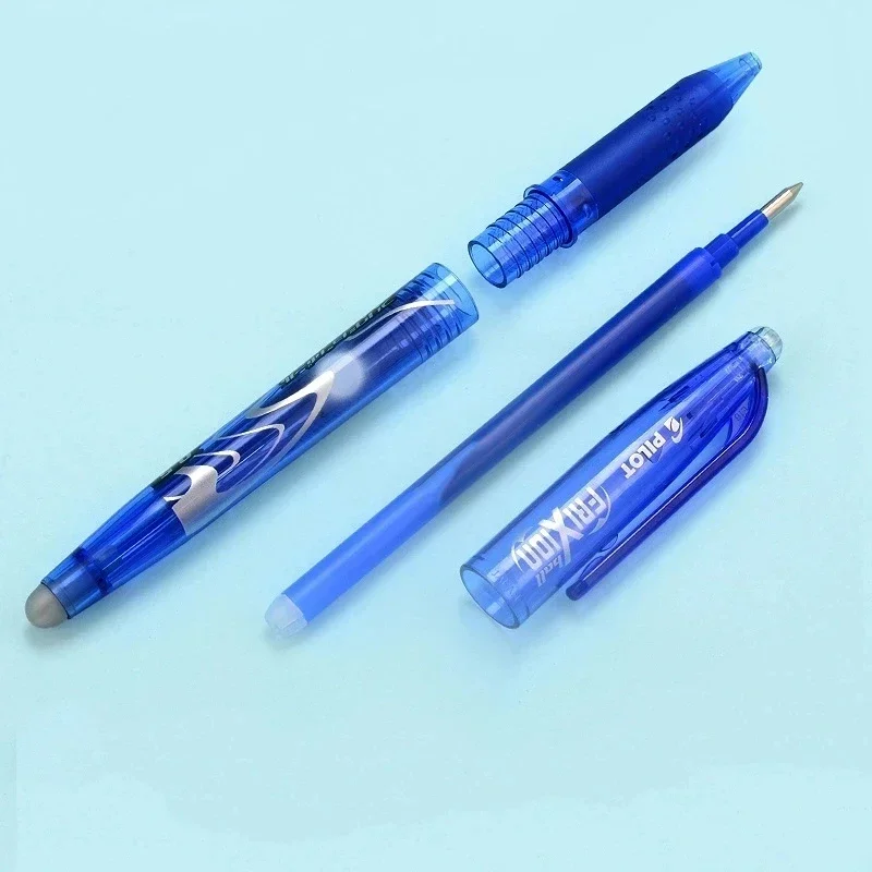 Pilot Frixion Erasable Gel ปากกาชุด 0.5 มม.สีฟ้า/สีดํา/สีแดงเปลี่ยนได้เติมนักเรียนเขียนโรงเรียนอุปกรณ์สํานักงานอุปกรณ์เสริม