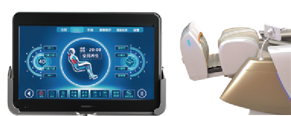 Riel guía súper largo tipo SL, manipulador retráctil 3D de doble movimiento, silla de masaje de cuerpo completo Artificial multimodo