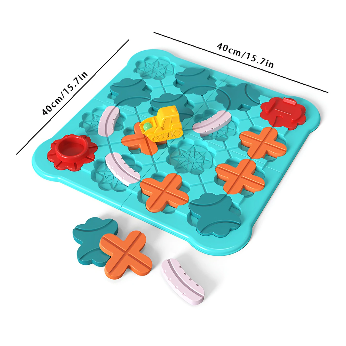 Puzzle Track Toy para Pai-filho, Road Maze Tour, Interactive Board Game, Back Engineering Car