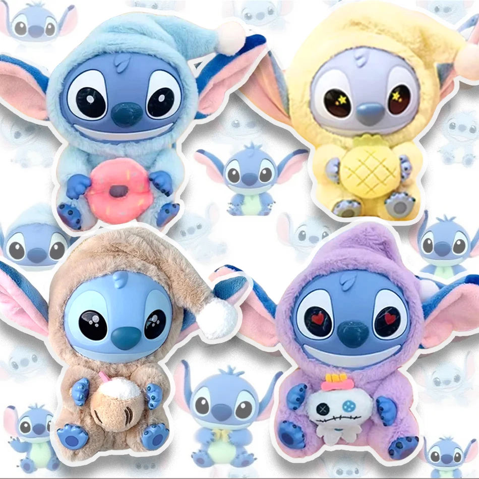 Muñeca de la série Lilo y Stitch Foodie, personajes de Anime de Disney, muñecas Kawaii, mochilas, colgantes, acessórios, juguete