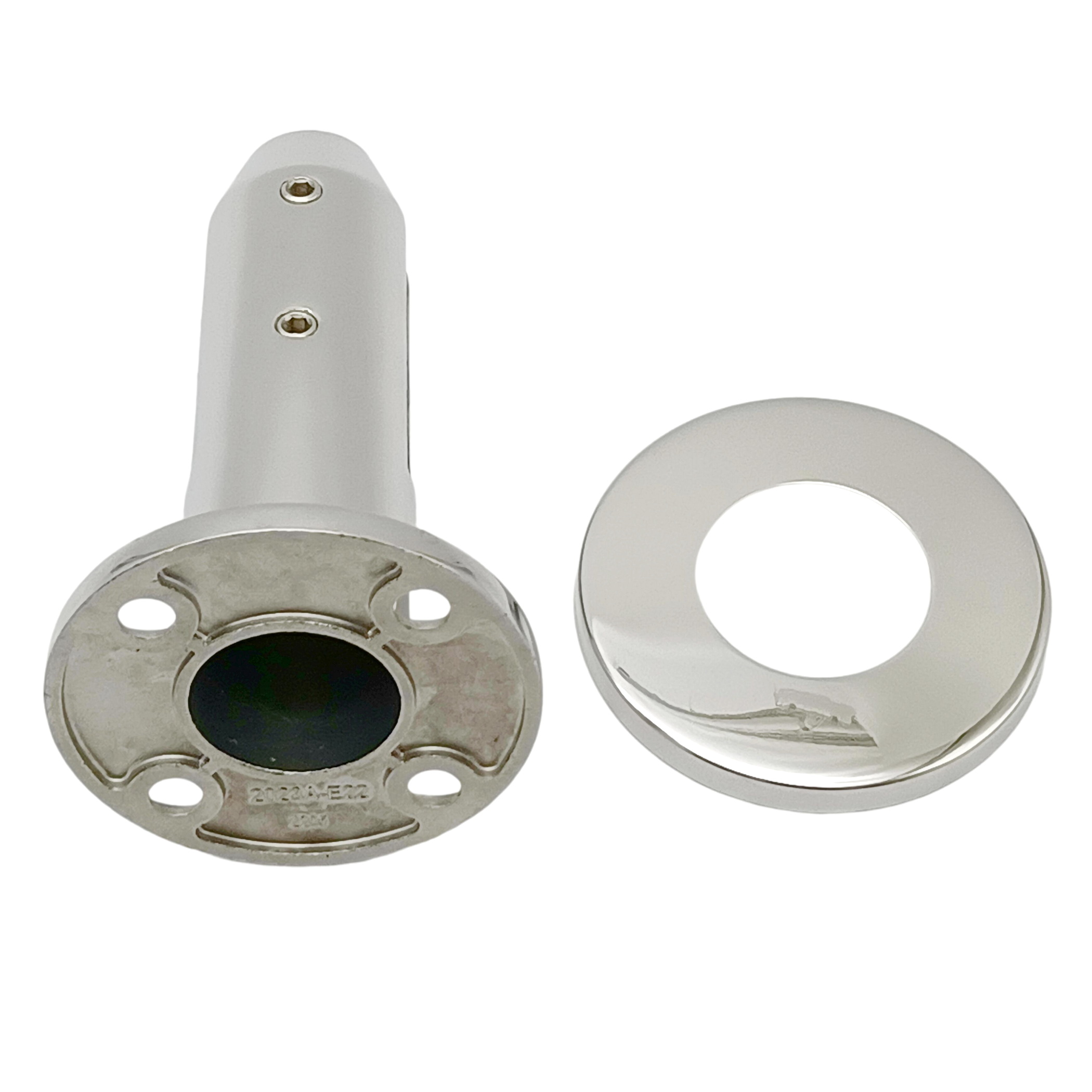 2205 스테인레스 스틸 프레임리스 계단 난간 유리 클램프, 풀 펜스 유리 난간, 둥근 유리 마개