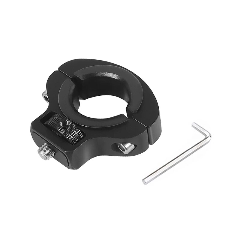 Motorrad Fahrrad Lenker Clip Halter 1/4 Schraube Fahrrad Sattelstütze Klemme für Gopro 12 11 für Insta360 X3 Stehen GPS Telefon Halter