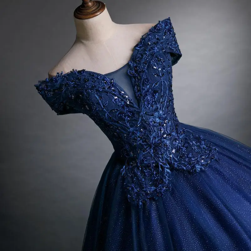 Primavera/verão novo estilo solo cantando pong vestido desempenho vestido estudante exame de arte desempenho vestido reunião anual anfitrião