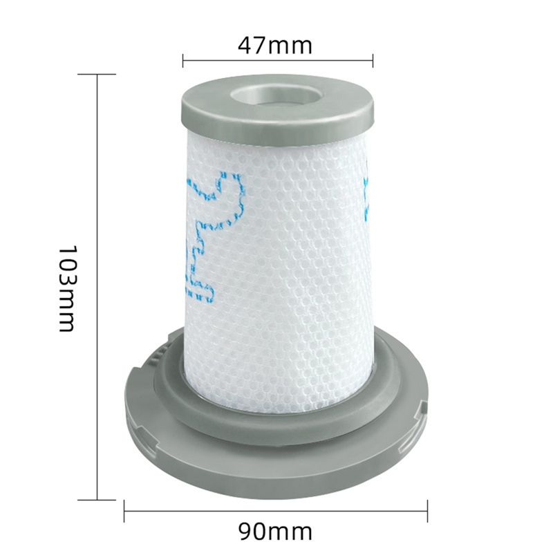 For Rowenta X-Force Flex 8.60 X-Pert 6.60 Cordless Vacuum Cleaner Washable Filter ZR009006 Replacement