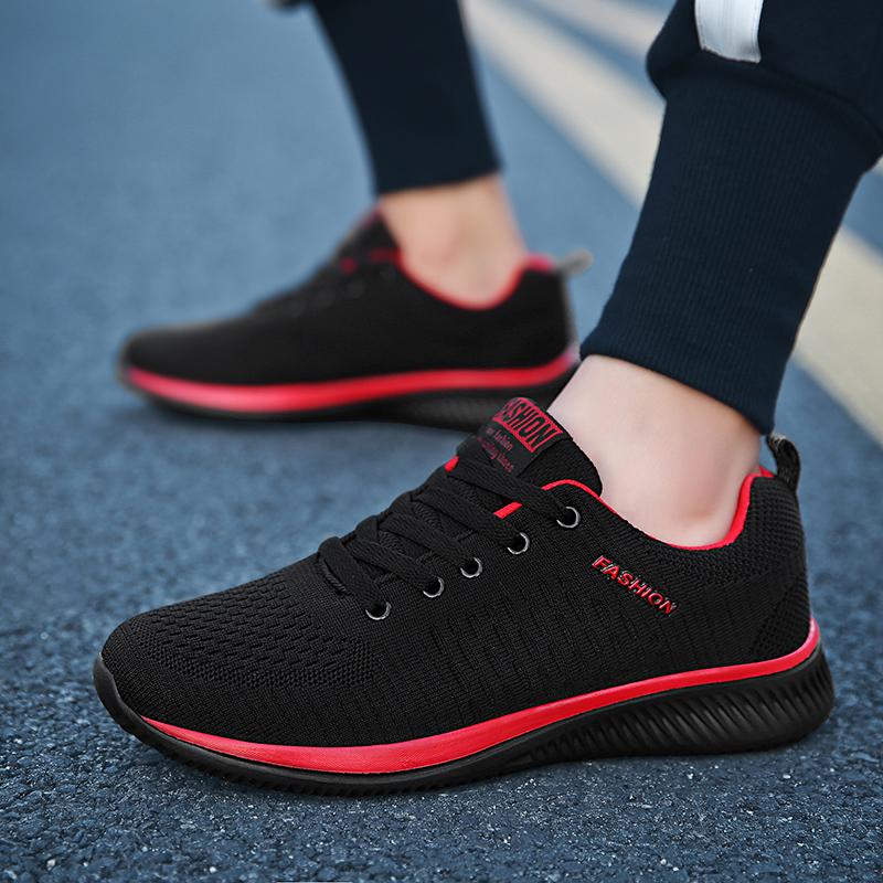 Heren casual sneakers loopschoenen heren veterschoenen lichtgewicht comfortabel ademend groot formaat 46, atletische wandelschoenen voor heren