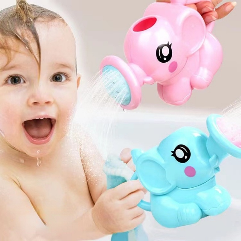 Baby Bad Spielzeug schöne Kunststoff Elefant Form Wassers pray für Baby party Schwimm spielzeug Kinder Geschenk Baby Kinder Spielzeug Geschenk