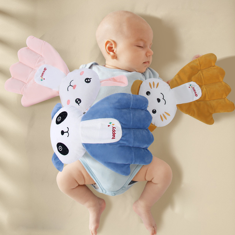 Ayuda calmante para dormir de bebés, palmas calmante, ayuda para dormir para bebés, durmientes calmantes para bebés, palmas de manos suaves para regalo de noche reparador