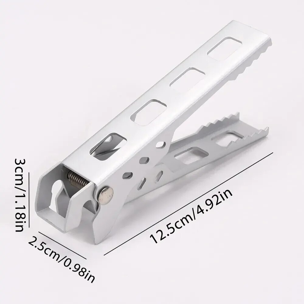 Pinza de aleación anticaliente para olla, accesorio de cocina para el hogar, al aire libre