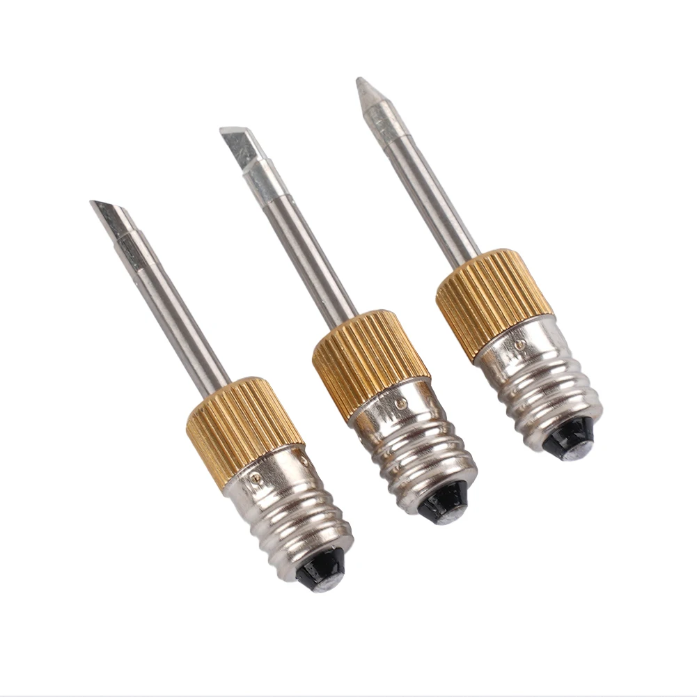 E10 Interface Soldering Iron Tips Welding Tips USB Soldering Tip Set B C K Type Wireless Battery Soldering Iron Tip Solder Iron