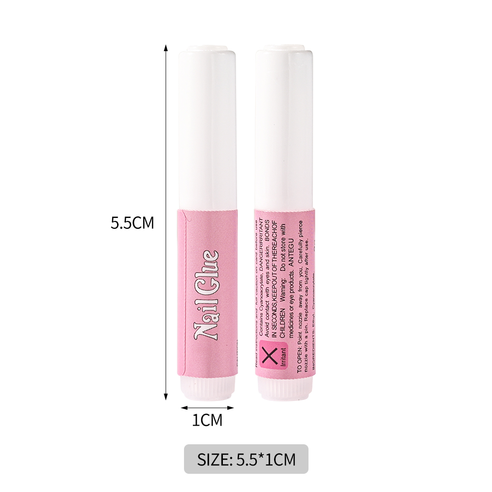 30/20/10 Uds pegamento de uñas de secado rápido acrílico puntas de uñas postizas pegamento Gel para extensión rápida Super Bond diamantes de imitación uñas postizas Mini pegamento