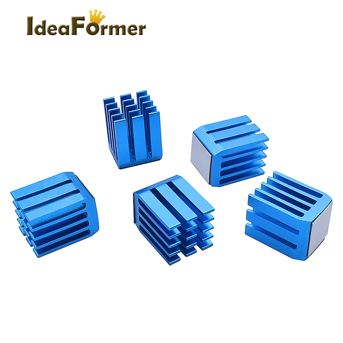 4/5/10 Cái/lốc 3D Máy In Phần Động Cơ Bước Driver Tản Nhiệt Làm Mát Khối Tản Nhiệt Cho TMC2100 LV8729 DRV8825 Ổ Mô Đun
