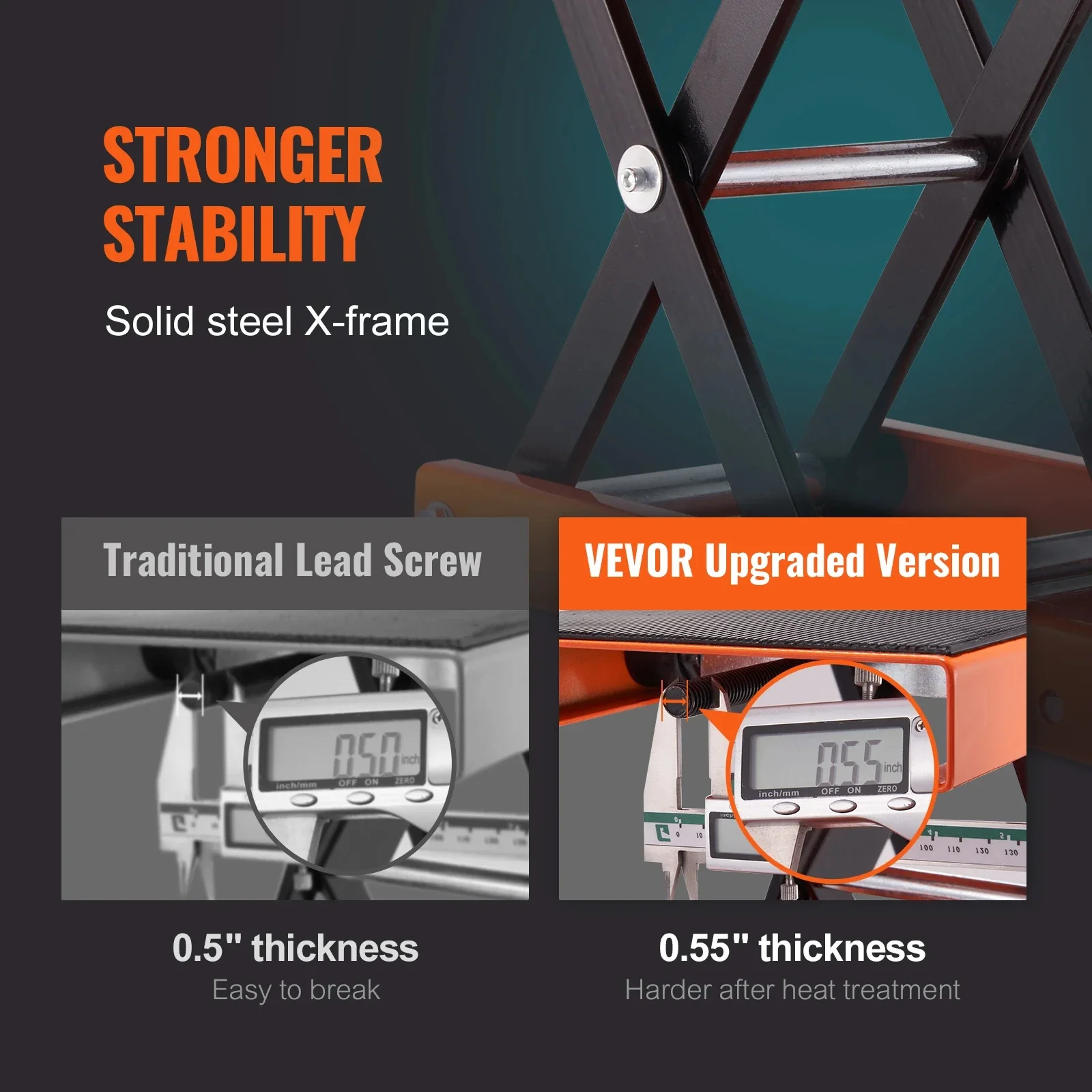 VEVOR sollevatore per moto capacità 350/1100/1500 libbre sollevatore a forbice per moto con ponte largo e perno di sicurezza per moto moto