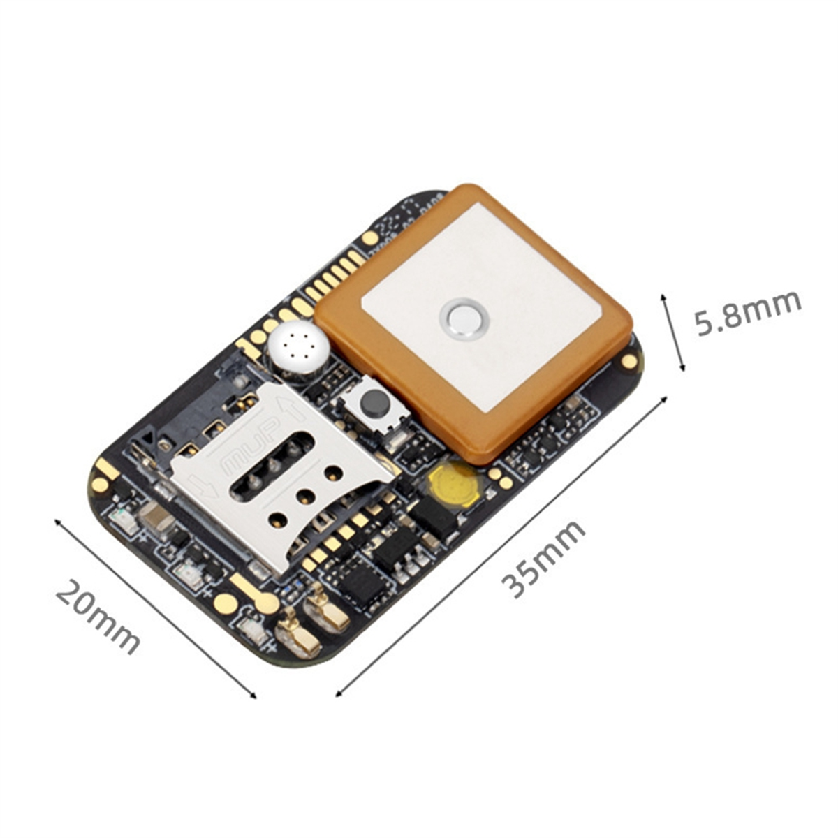 A62T-ZX908 Mini 4G GPS Tracker PCBA Chip Board für Fahrzeug Auto Person Tracking System Drahtlose WIFI Beidou Satellite Locator