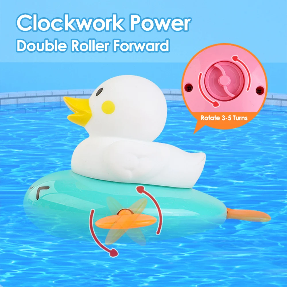 Brinquedo de banho do bebê, patos bonitos de banho, leitões vacas natação pulverização de água nuvens chuveiro brinquedo de banho para crianças brinquedo de jogo de água