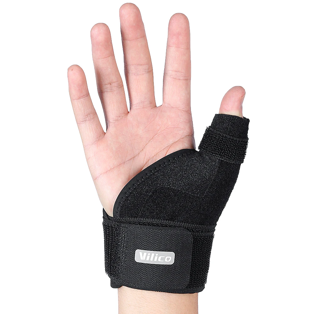1PC Splint แบบยืดหยุ่นข้อมือ Thumb Support BRACE สําหรับ Tendonitis โรคข้ออักเสบ Breathable Thumb Protector GUARD เหมาะกับมือขวาและซ้าย