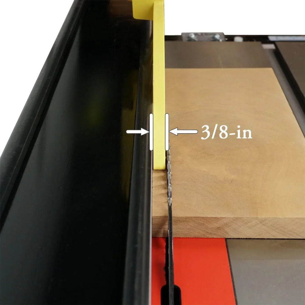 Bloque de empuje para sierras de mesa, mesas de enrutadoras y ensambladores, mango compensado, palo de empuje Premium, sierra de mesa, 1 ud.