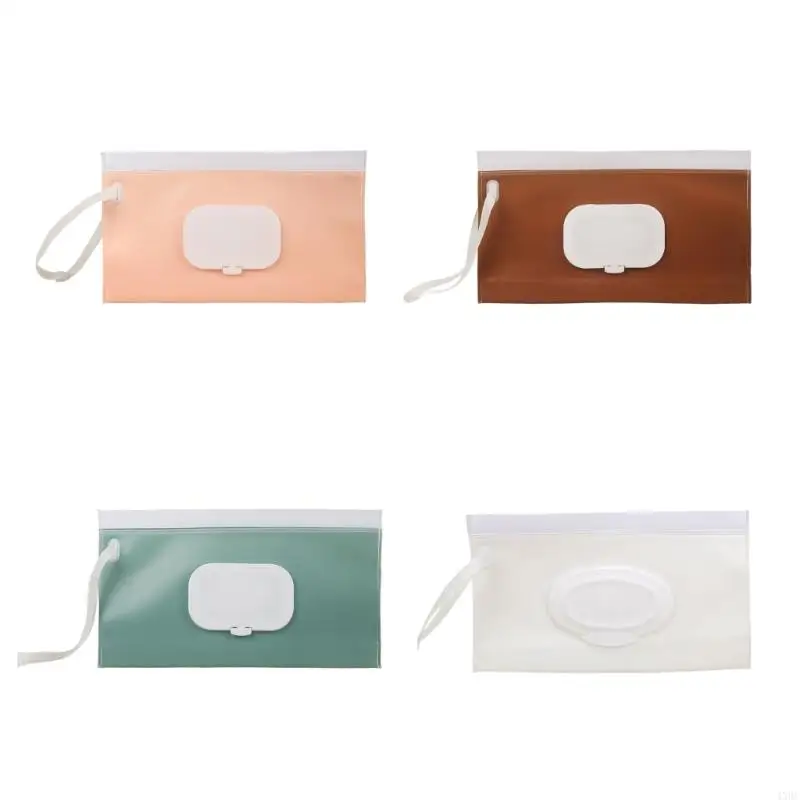 5pcs EVA Wet Wipes Bag Solução armazenamento compacto para bebês criança ao ar livre 4xbc