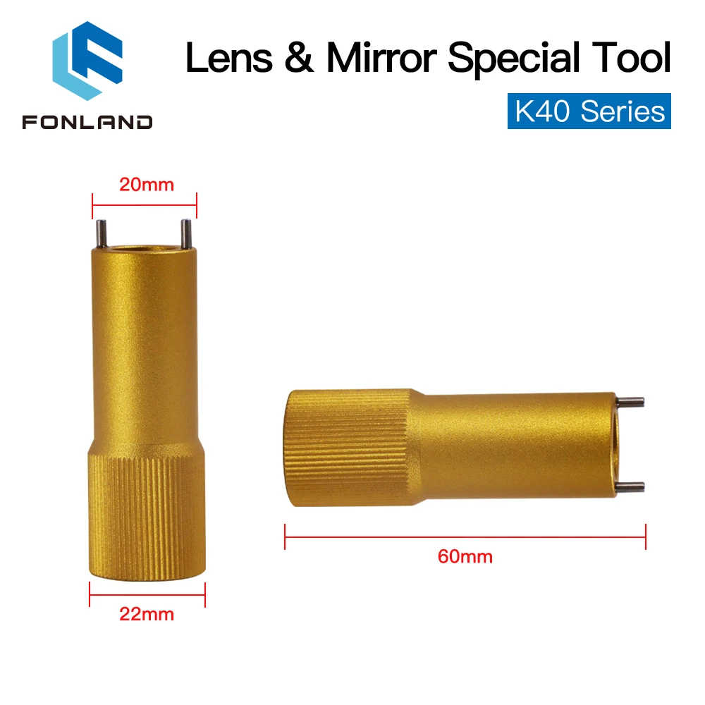 FONLAND Tool For Removing and Installing Lens Tube Lock Nut and Reflector Mirror Fixing Nut For K40 series Laser Head